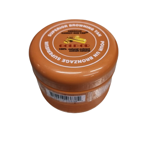 Closed container superior browning tan 