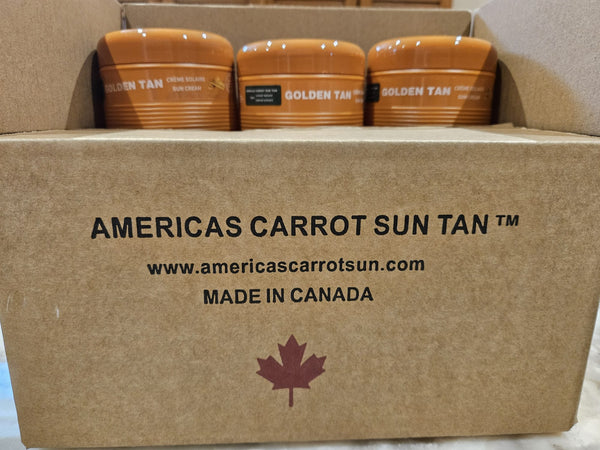 Americas Carrot sun Tan™ Sample Product ONLY FOR WHOLESALERS