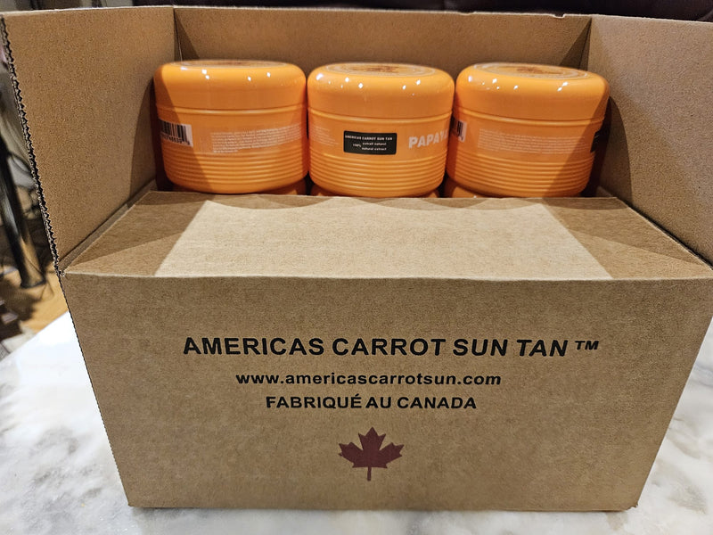 Americas Carrot sun Tan™ Sample Product ONLY FOR WHOLESALERS
