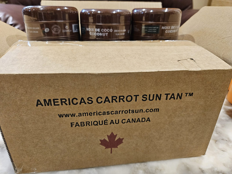Americas Carrot sun Tan™ Sample Product ONLY FOR WHOLESALERS